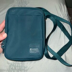 lululemon athletica Teal Crossbody Bag
